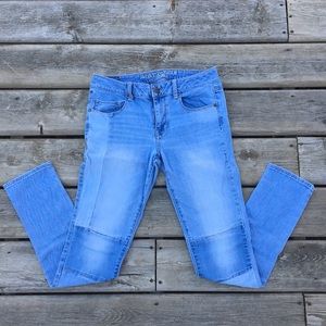 American Eagle Outfitters Patchwork Skinny Jeans